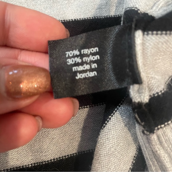 Lane Bryant Stripe Bell Sleeve Sweater Top Sz 18/20 - Picture 7 of 10